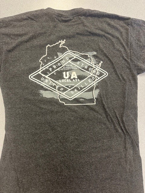 Dark Grey T-Shirt $18